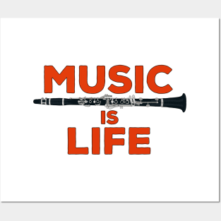 Music is Life Posters and Art